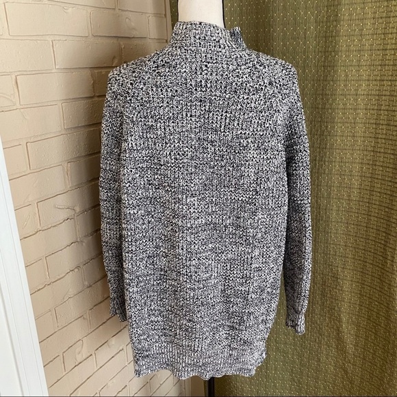 BDG UO Oversized Boxy Gray Slouchy Chunky Sweater - Picture 4 of 8